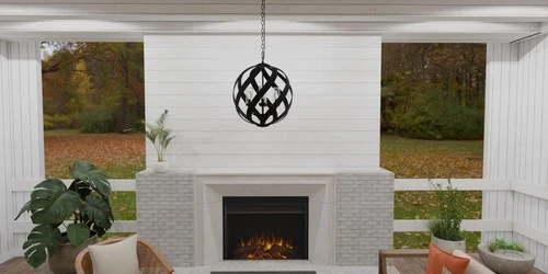 Quoizel Lighting - Blacksmith - 4 Light Outdoor Pendant-23 Inches Tall and 19.5 - Picture 2 of 4