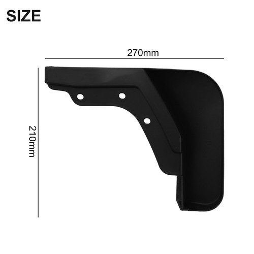 Splash Guards for Car Tires Set of 4 Mud Flaps for Model 2 (2021 2023) - Picture 3 of 24