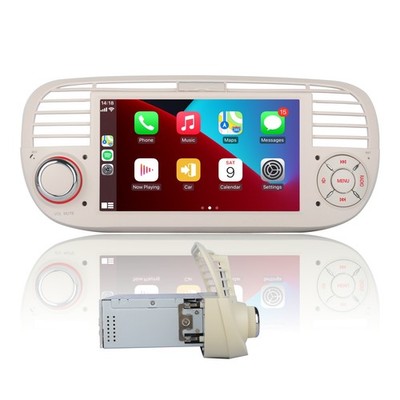 Car Stereo for Fiat 500 2007-2015 Car Radio BT Radio CarPlay FM/AM Android Auto