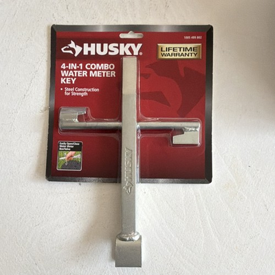 #ad #ad Husky 4 In 1 combo Water Meter Key $25.94