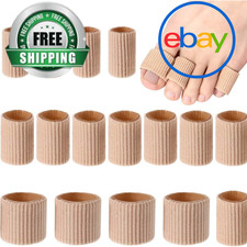 Toe Cushion Tube Toe Tubes Sleeves Soft Gel Corn Pad Protectors for