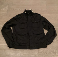 Banana Republic Mens Black Field Jacket S Ful...