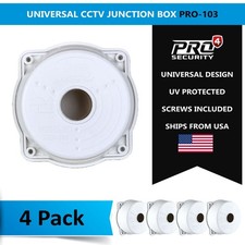 PRO-103 CCTV Camera Junction Box Mini - 4 Pack