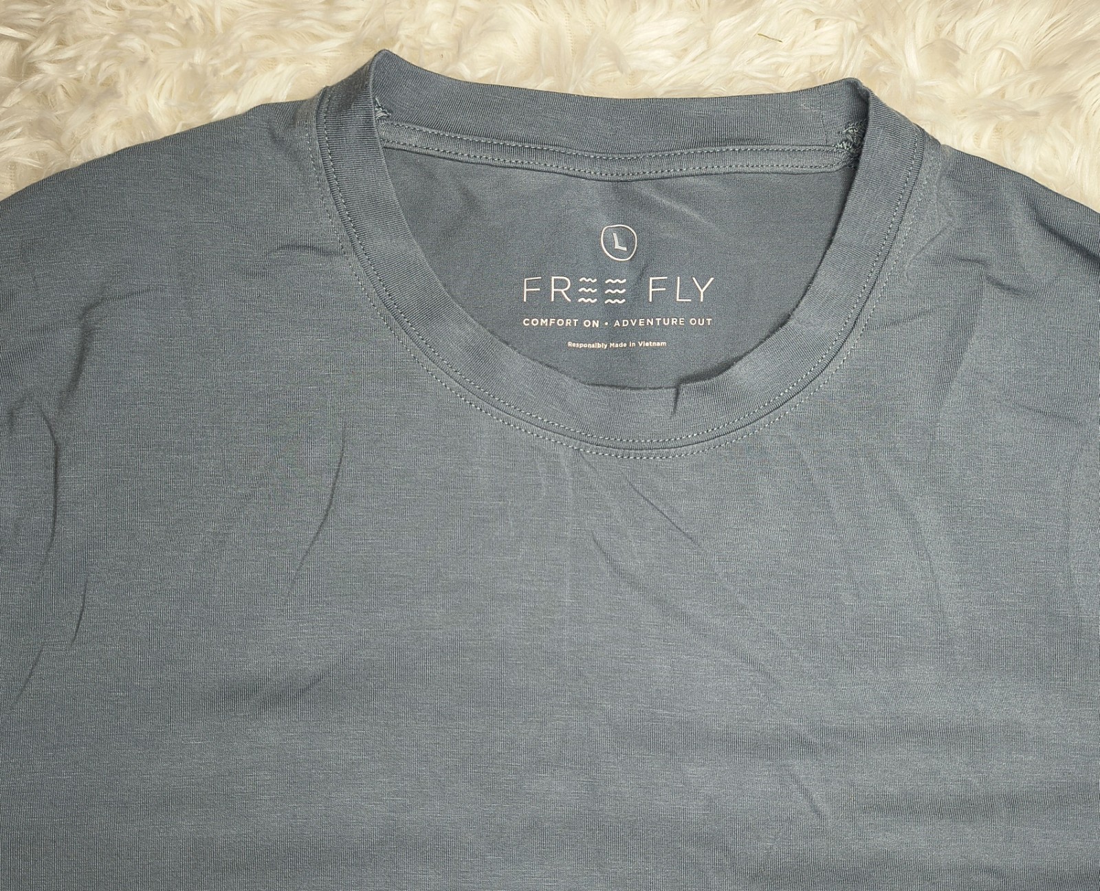 Free Fly Lightweight Bamboo Blend T Shirt Men's L
