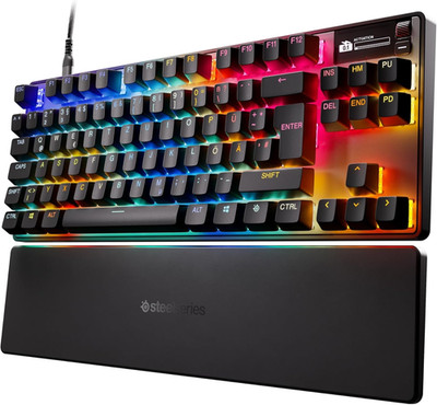 Steelseries Apex Pro TKL Gen 3 - Gaming Keyboard - Hall Effect Switches; Omnipoi