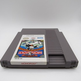 Monopoly (Nintendo NES, 1991) Complete in Box CIB w/ Manual and Original Box