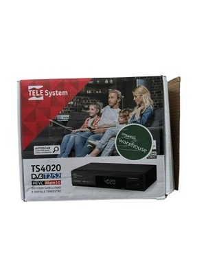 TS4020 Decoder mit Dual DVB T/T2 und DVB-S/S2 HEVC HD HDR10 HLG Tuner
