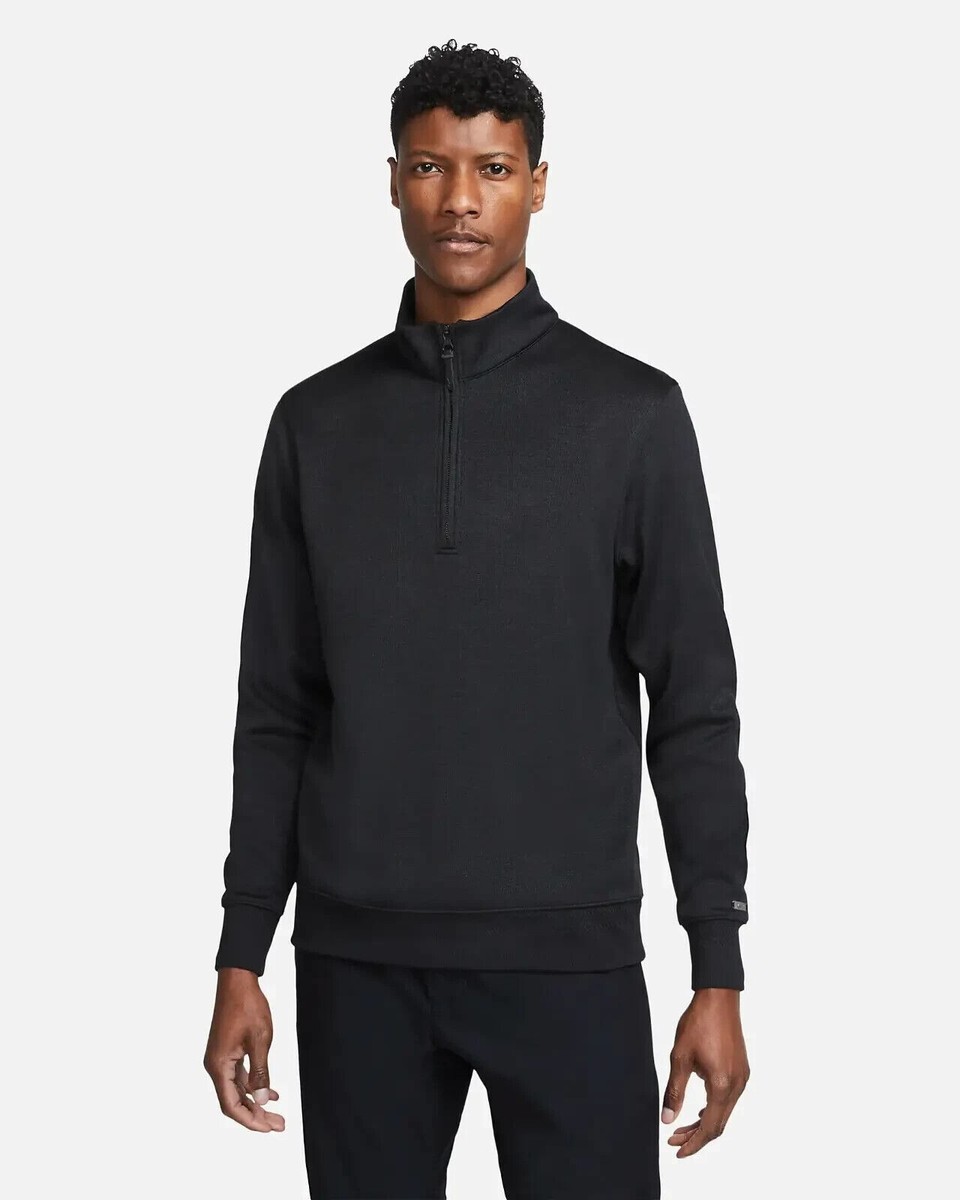 Nike Dri-FIT Player Men's Sizes Half-Zip Golf Top Pullover Black