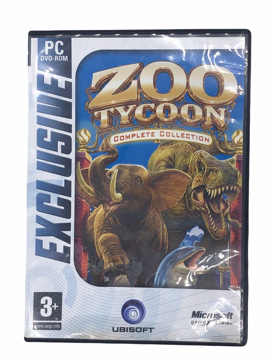 Zoo Tycoon: Complete Collection (PC, 2003) With Box