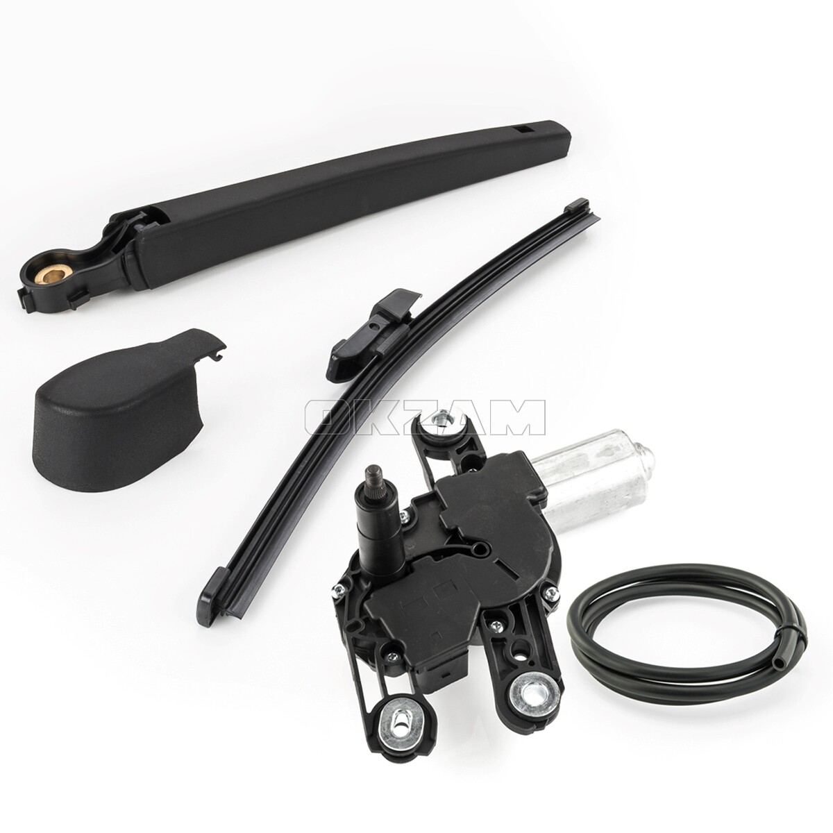 Rear Wiper Motor Windshield Wiper Set Rear with Hose for VW Golf VII 5G