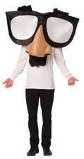 Funny Nose Glasses Adult Halloween Costume