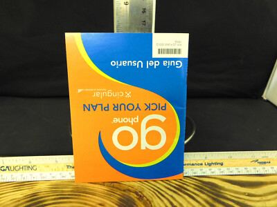 Guide Utilisateur Cingular GoPhone 2005 – Manuel D’origine, Technologie Vintage, Défraîchi