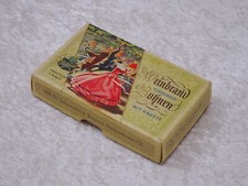 Leere Pappe Schachtel DDR Weinbrand Bohnen Lausitzer Kirmes Vintage Reklame