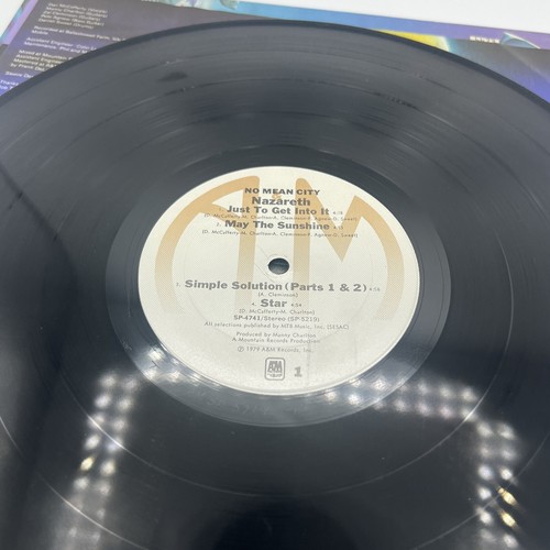 Nazareth No Mean City LP Vinyl A&M Records SP 4741 VG+/VG+/VG+ - Picture 4 of 16
