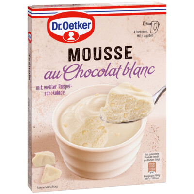 Oetker Mousse au Chocolat blanc 0,072 Kg