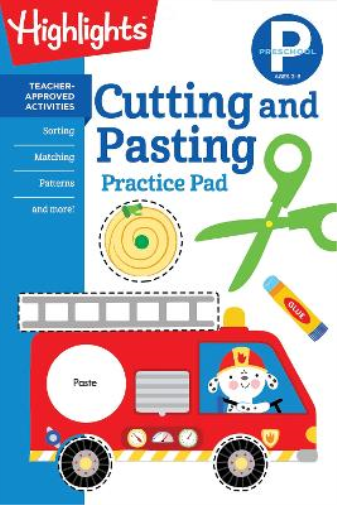 Preschool Cutting and Pasting (Tascabile)