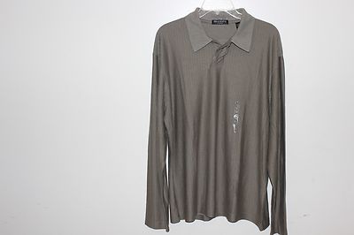 BRANDINI LE COLLEZIONI MEN'S CASUAL SHIRT XL BIG NWT GRAY | eBay