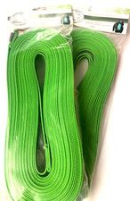 Mystique gummierte Schleppleine MESSING stabil neongr&uuml;n 12mm x 15m MYS7103-8