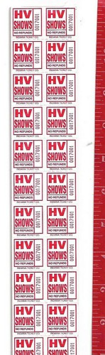  lot 220 scrapbook tickets altered art HV SHOWS Midway Exhibitors Carnival