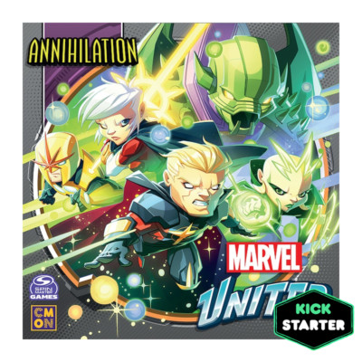 Marvel United: Annihilation Expansion by CMON - New & Sealed Kickstarter