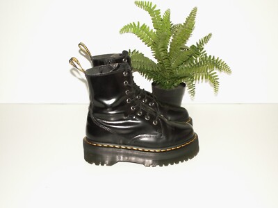 Dr. Martens Jadon Chunky Quad Plateau Boots UK 4 EU 37 US 6 (D909)