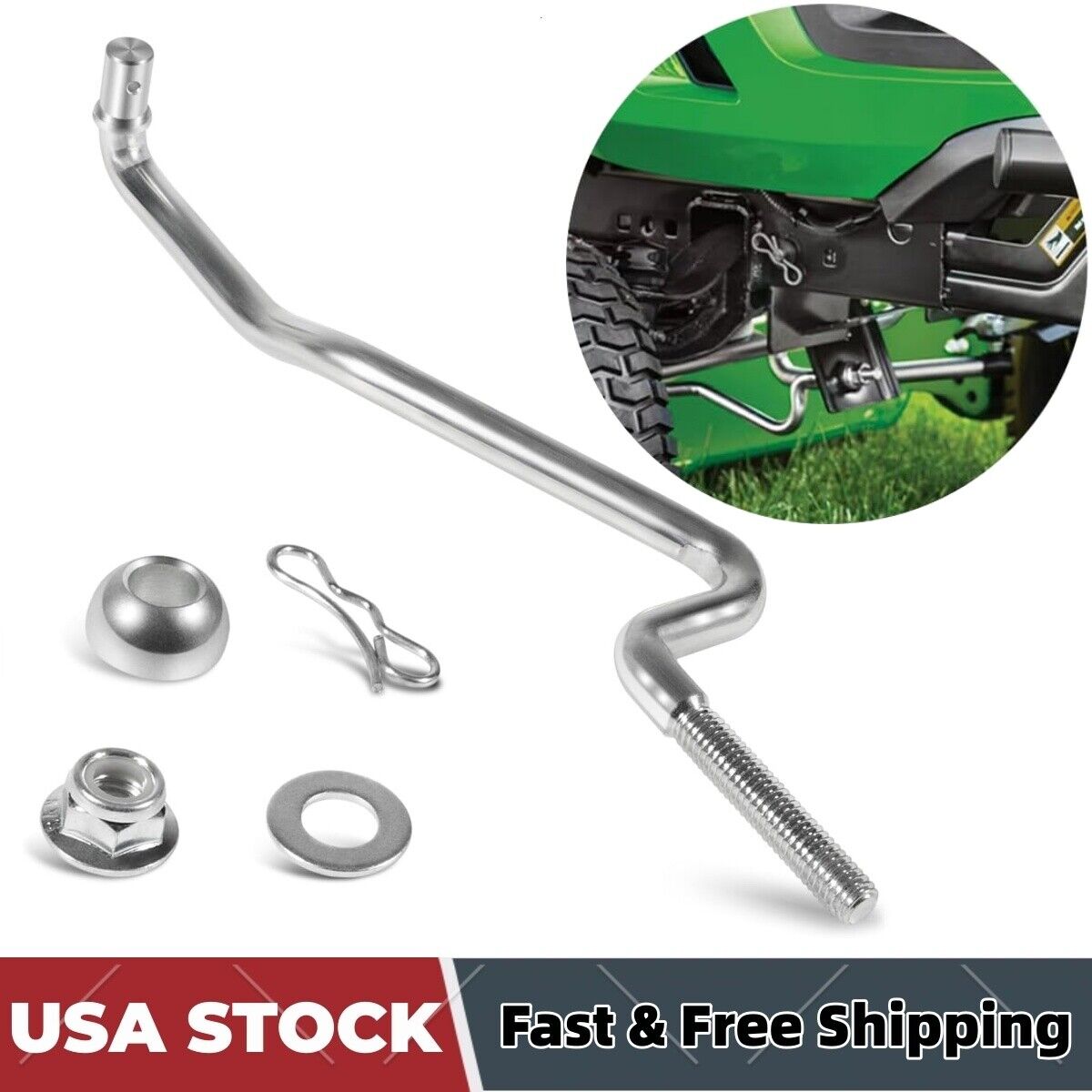GX20497 Deck Lift Linkage Kit Fits For John Deere D100 D105 GX20497 Deck Lift Linkage Kit Fits For John Deere D100 D105