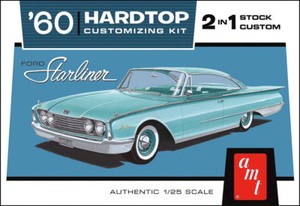 Amt 1960 Ford Starliner Plastic Model Car Kit 1055
