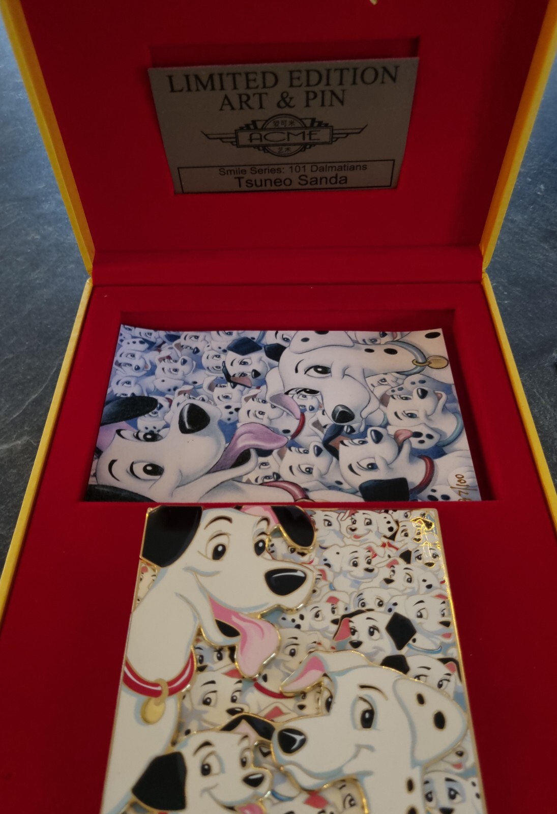 Disney Acme Pin 101 Dalmations LE 100