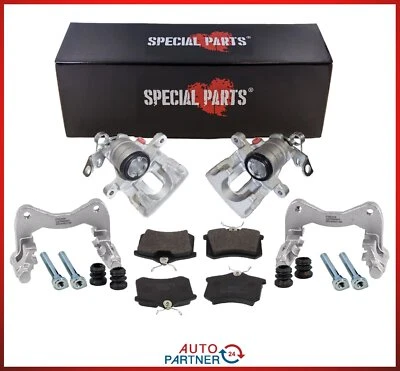 Bremssattel Halter Beläge für VW Golf 1 2 3 G60 Bremse Hinten Umbausatz - Bild 1 von 4