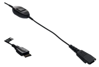 GN NETCOM / JABRA GN Netcom Jabra Adapter Adapterkabel QD Kabel SIEMENS SL1 Cord 8800-00-76 NEU