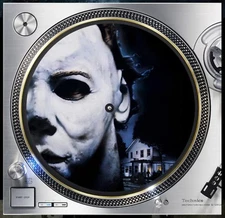 DJ Halloween Micheal Myers Slipmat 12" LP Scratch Pad Slip Mat DJ Audiophile