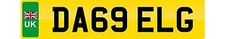 PERSONAL NUMBER PLATE DA69 ELG PRIVATE REGISTRATION DANIELA DAN G DANIELLE DANI