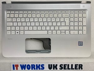 OOS i5 HP Notebook 15-ab269sa 15-ab269na 15-ab269 weiße Handauflage UK Tastatur