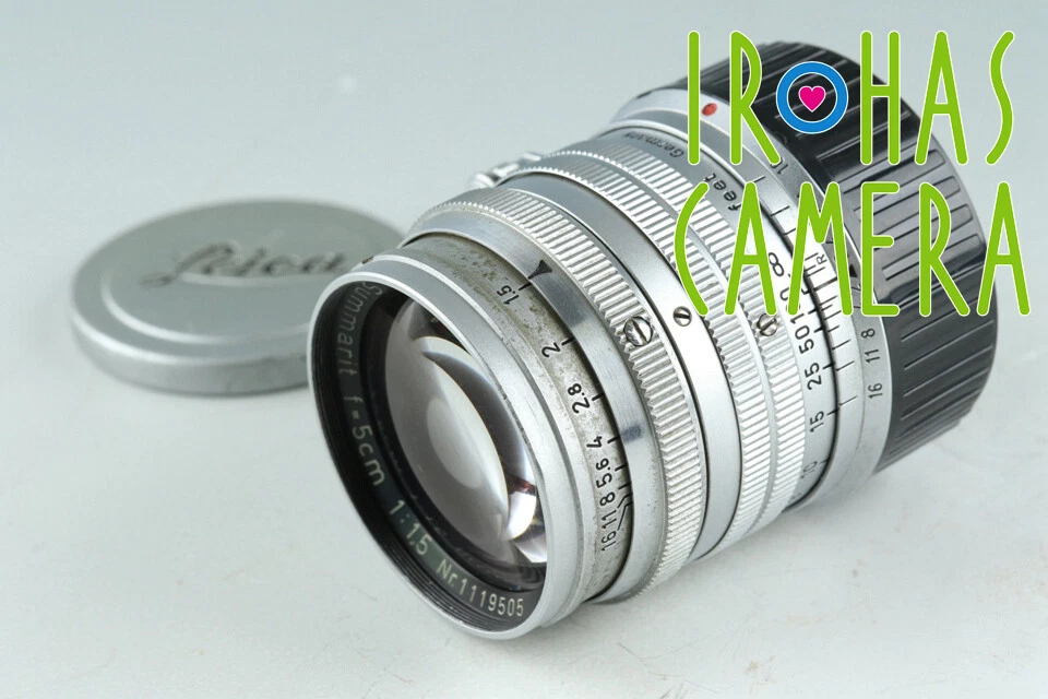 Leica Leitz Summarit 50mm F/1.5 Lens for Leica M #41908 T