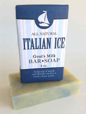 #ad Italian Ice Goat Milk Soap All Natural Handmade 4oz $9.99