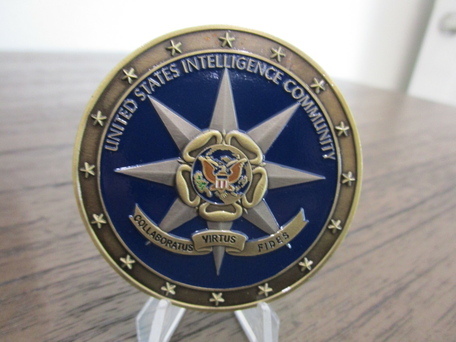US Intelligence Community NRO NGA IC NSA CIA Grim Reaper Challenge Coin