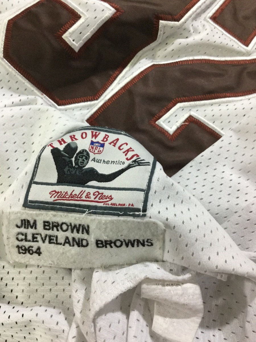 Mitchell & Ness製 NFL CLE ジム・ブラウン ゲームシャツ Mitchell & Ness製 NFL CLE ジム・ブラウン ゲームシャツ