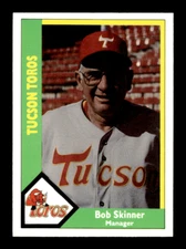 1990 CMC # 25 Bob Skinner Card (ML) Tuscon Toros Houston Astros