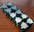 Lot 100 NEW 2000s CERROMAR BEACH CB $100 ac Casino chip DORADO Puerto Rico poker — photo 6