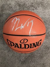 Kemba Walker Boston Celtics Charlotte Hornets UConn Signed Basketball PSA COA