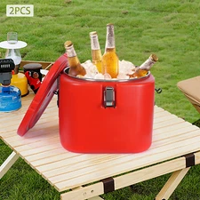 2 Pcs Insulated Beverage Containers Portable Cold Hot Drink Container Insulated