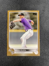 2022 Topps Update - GOLD Border Parallel US71 CHAD KUHL - Colorado Rockies /2022