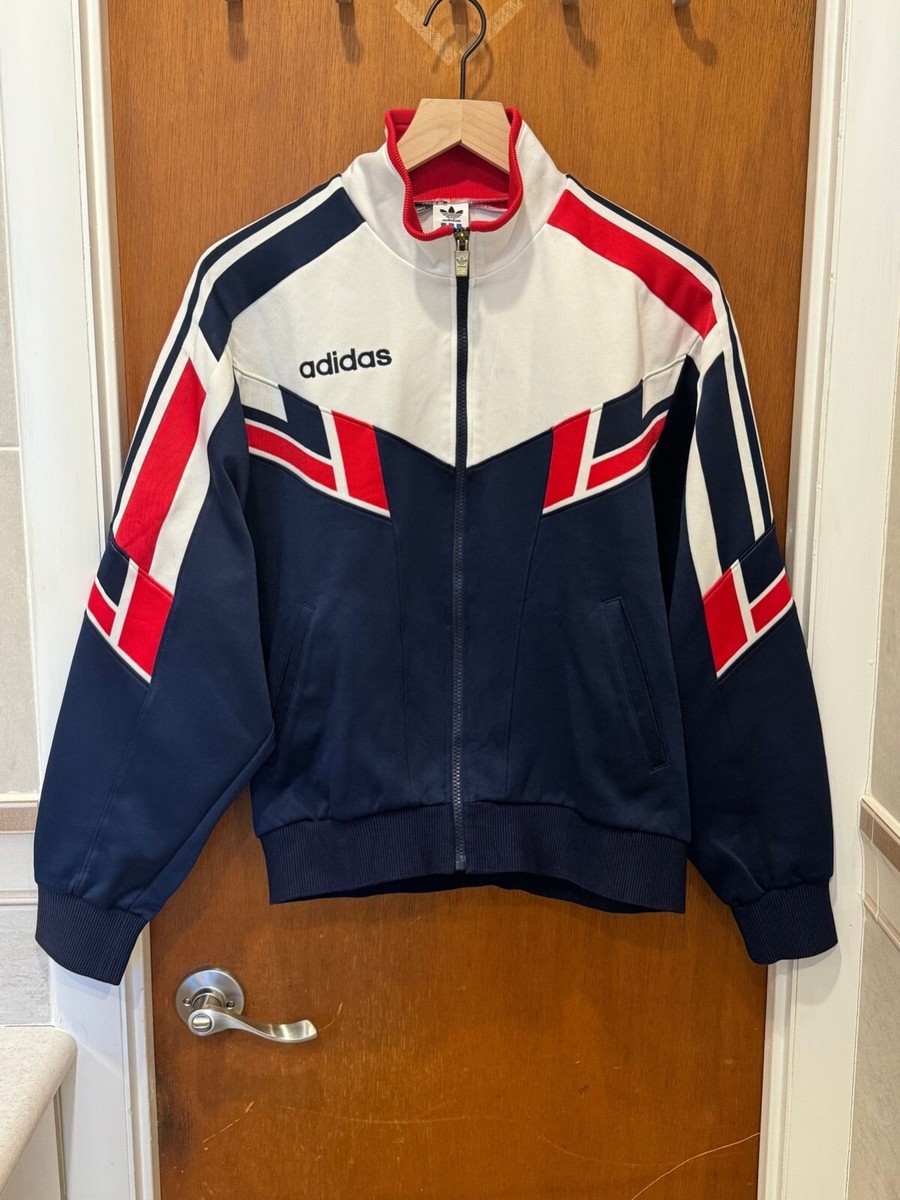 【90s】DESCENTE adidas track jacket 1990s Vintage Adidas Special Edition Track Jacket Descente Made In
