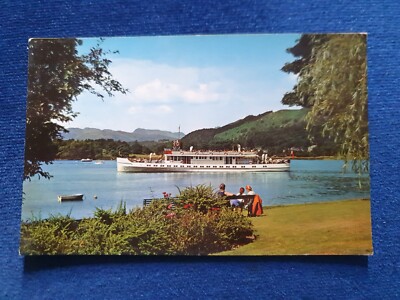 M. V. Teal at Waterhead, Ambleside. Lake Windemere. Sanderson & Dixon PC.