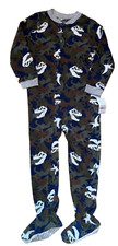 Carter's Toddler Boy's Fleece Footie Pajamas, Camo Dino, 5