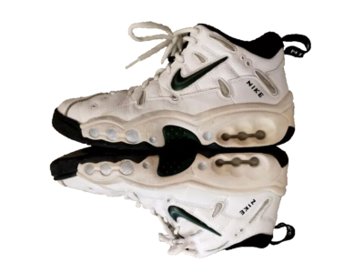 Vintage 90's Nike Air Men's White Leather 970608 LN2 Basketball