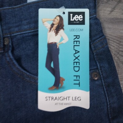 Blue Jeans Lee Relaxed Fit Jeans Womens Petite Lee Womens Petite