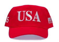 USA 45 Flag Hat MAGA Trump Make America Great Again Adjustable Cap Multi