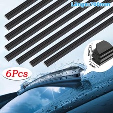 6 x 700mm Scheibenwischer Ersatz Gummi Für BOSCH AEROTWIN Wischergummi DHL