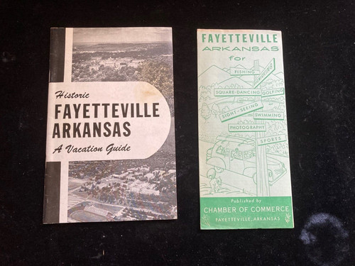 Historic Fayetteville Arkansas vacation guide 1956